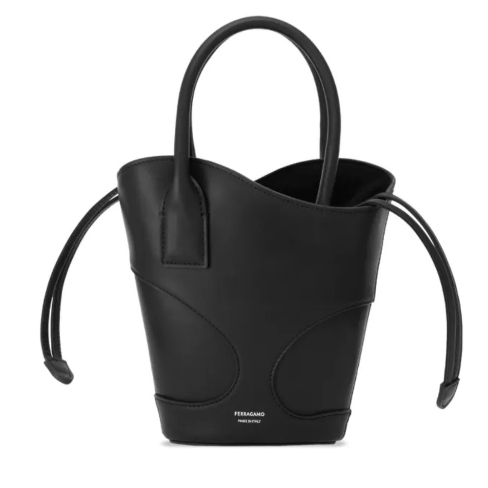 Ferragamo Cut Out Bucket Bag